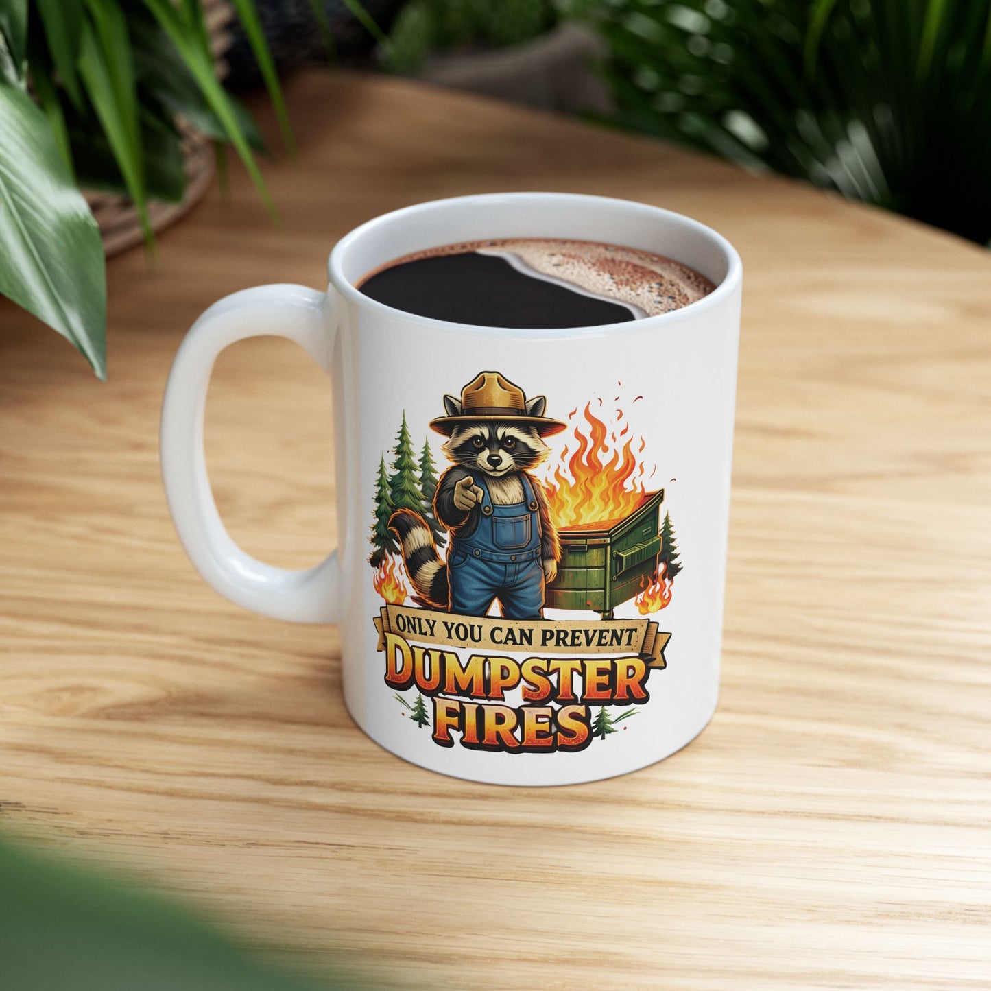 Camping Dad Mug — 'Loyalty Over Danger' Outdoor Camping Coffee Cup (11oz, 15oz)