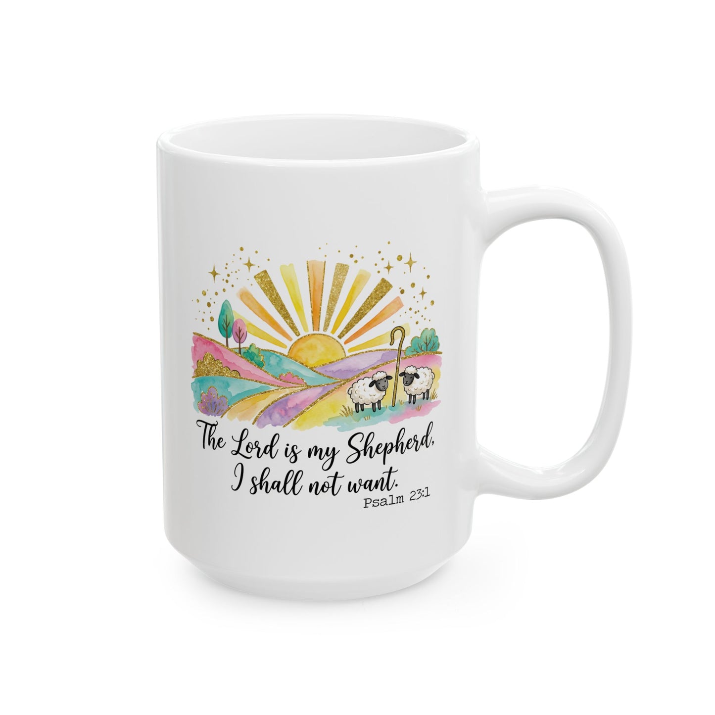 Ceramic Mug — The Lord Is My Shepard
