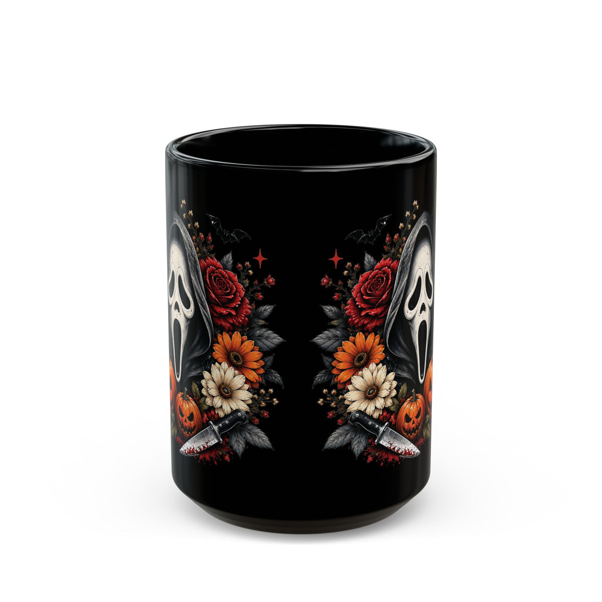 Scream Mask Halloween Mug (15oz)