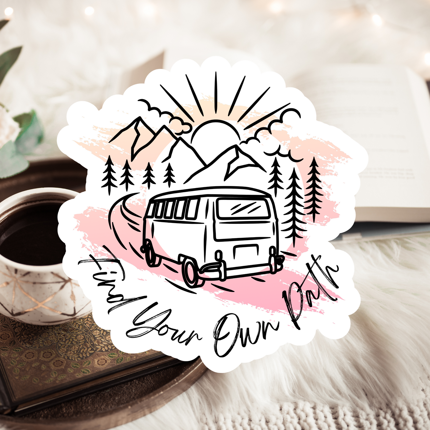 Find Your Own Path Stickers