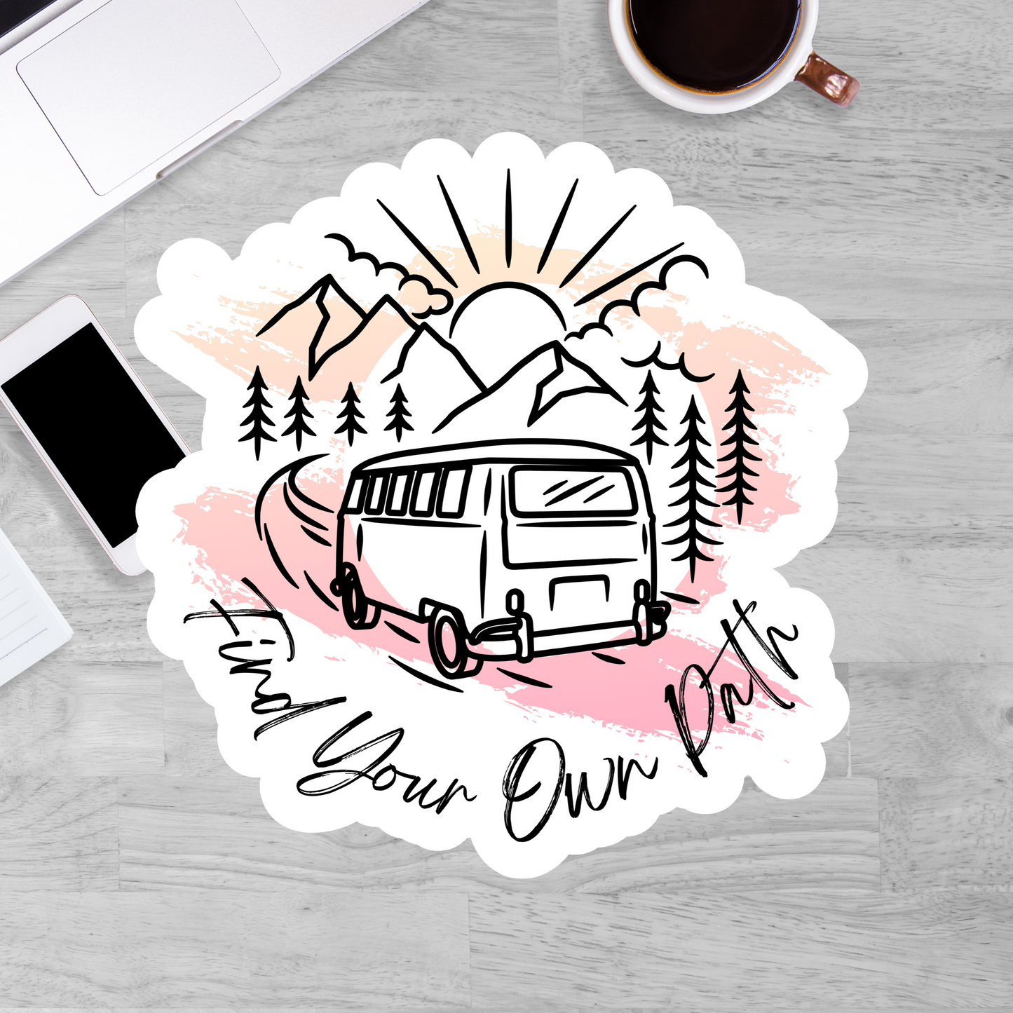 Find Your Own Path Stickers