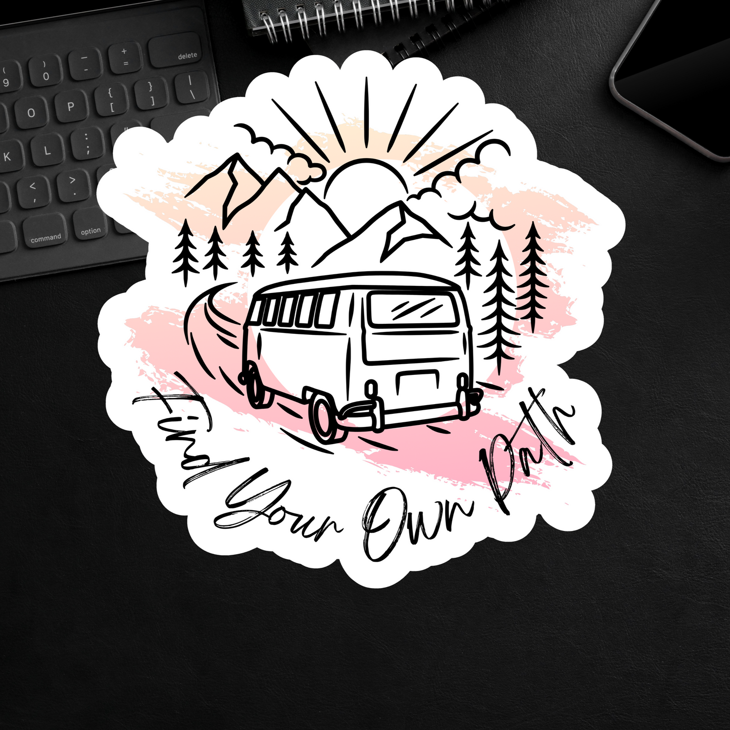 Find Your Own Path Stickers