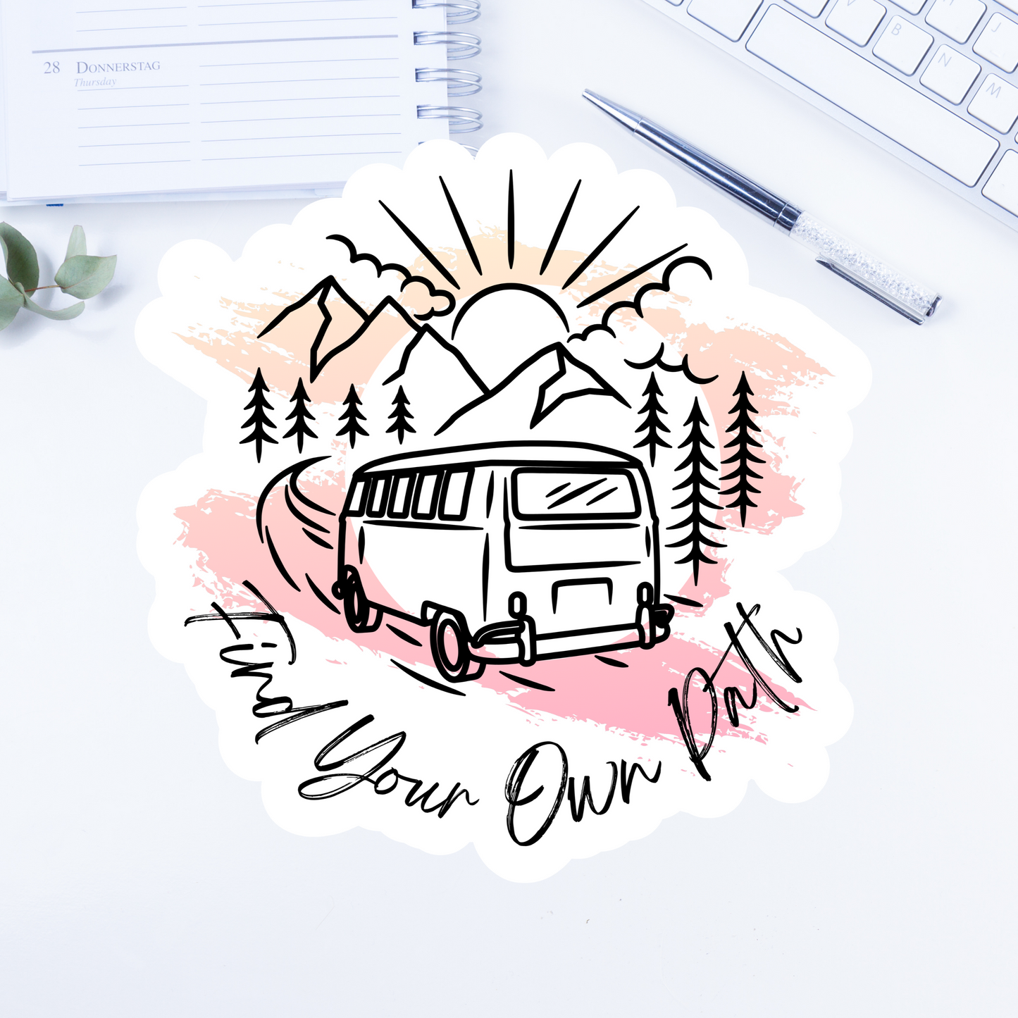 Find Your Own Path Stickers