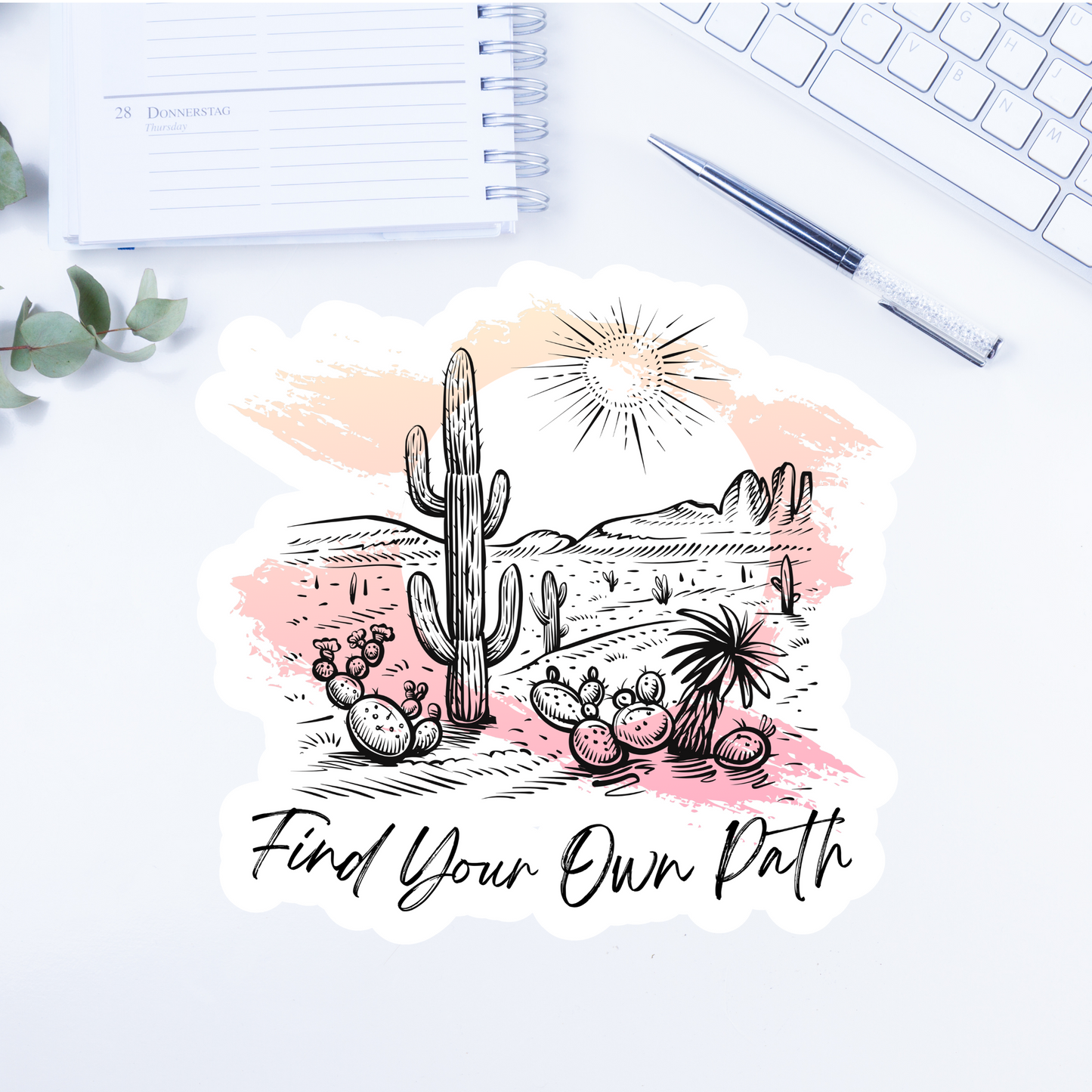 Find your own path- desert