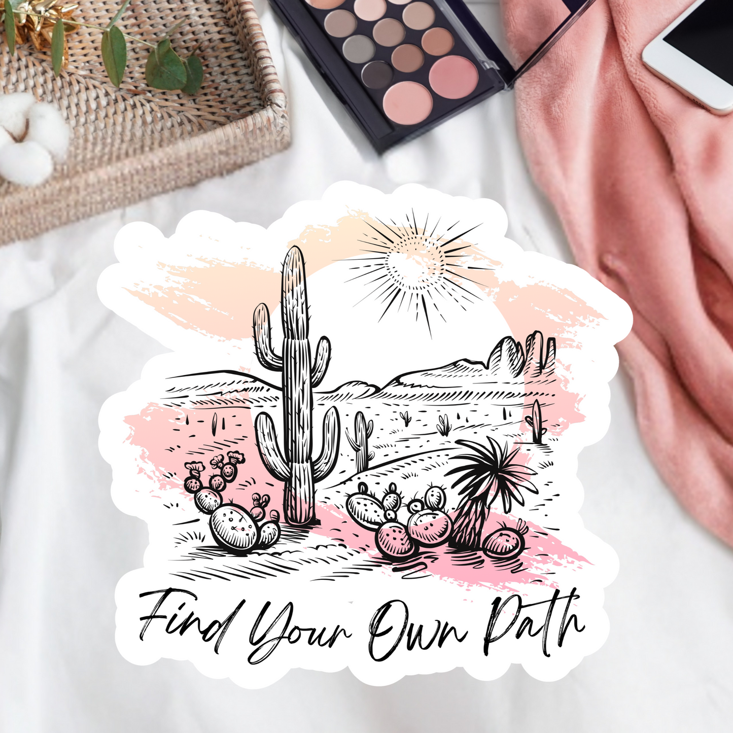 Find your own path- desert