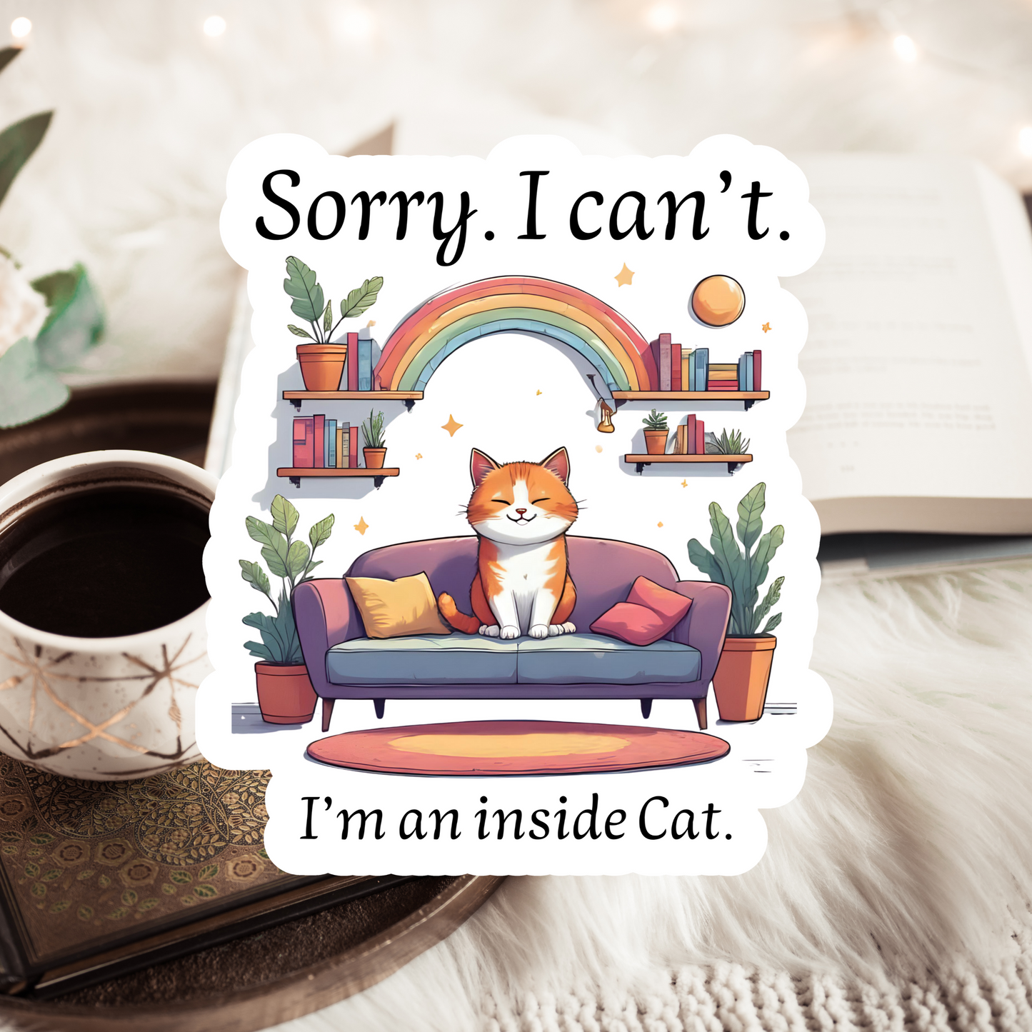 Sorry. I can't. I'm an inside cat.