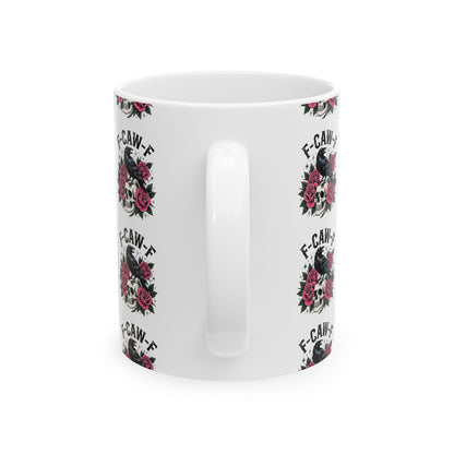 Crow lover Ceramic Mug, (11oz, 15oz)