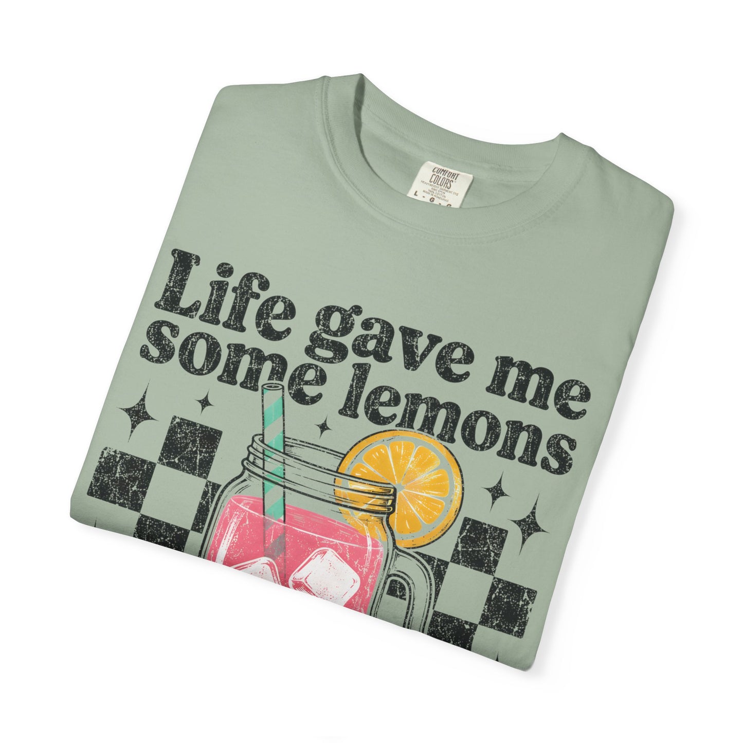 Christian Lemonade Graphic Tee — "Life Gave Me Some Lemons" Faith T-Shirt