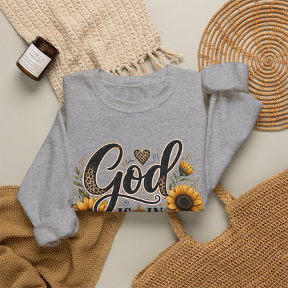 God is in control sweatshirt