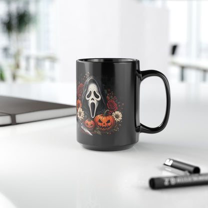Scream Mask Halloween Mug (15oz)
