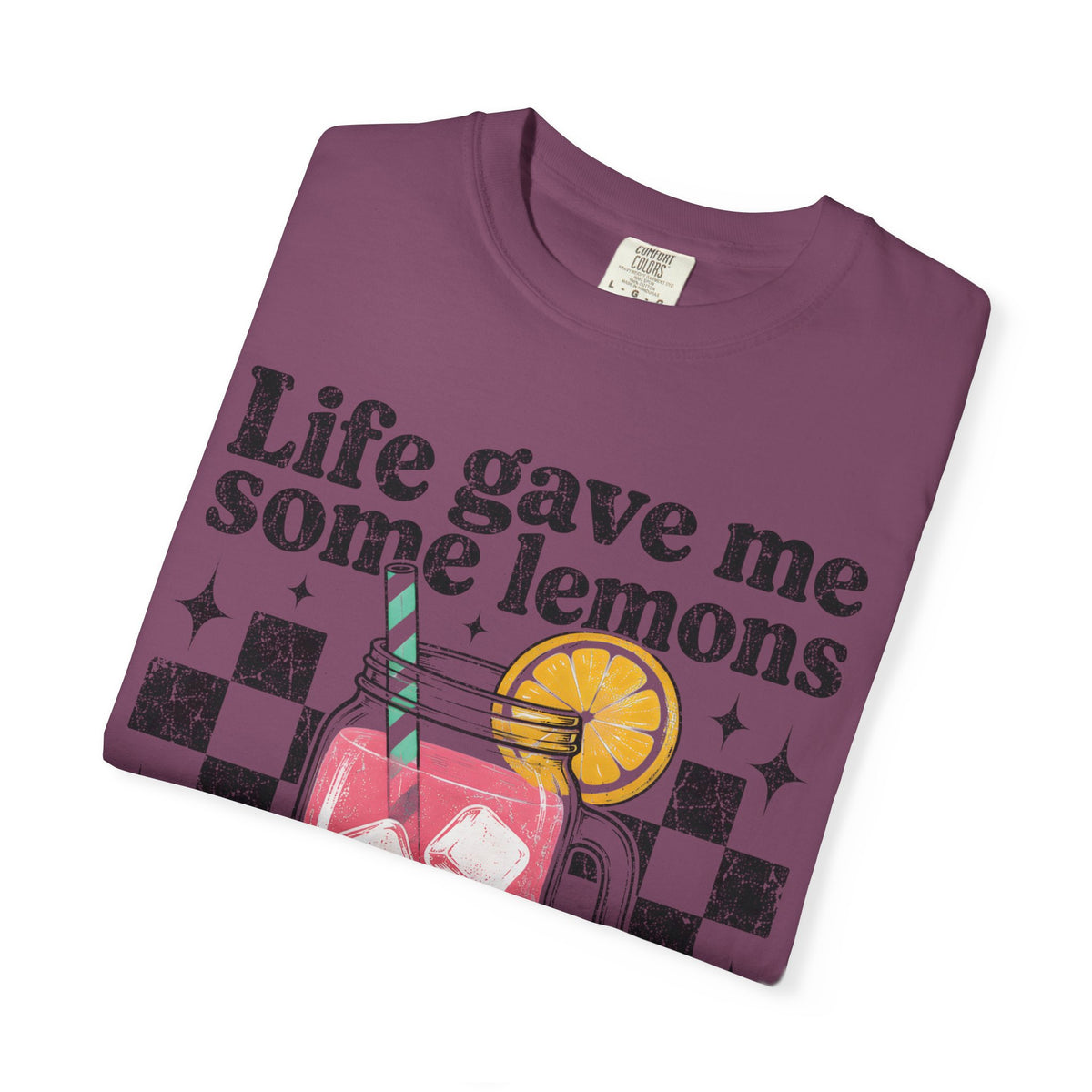 Christian Lemonade Graphic Tee — "Life Gave Me Some Lemons" Faith T-Shirt