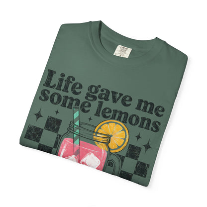 Christian Lemonade Graphic Tee — "Life Gave Me Some Lemons" Faith T-Shirt