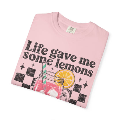 Christian Lemonade Graphic Tee — "Life Gave Me Some Lemons" Faith T-Shirt