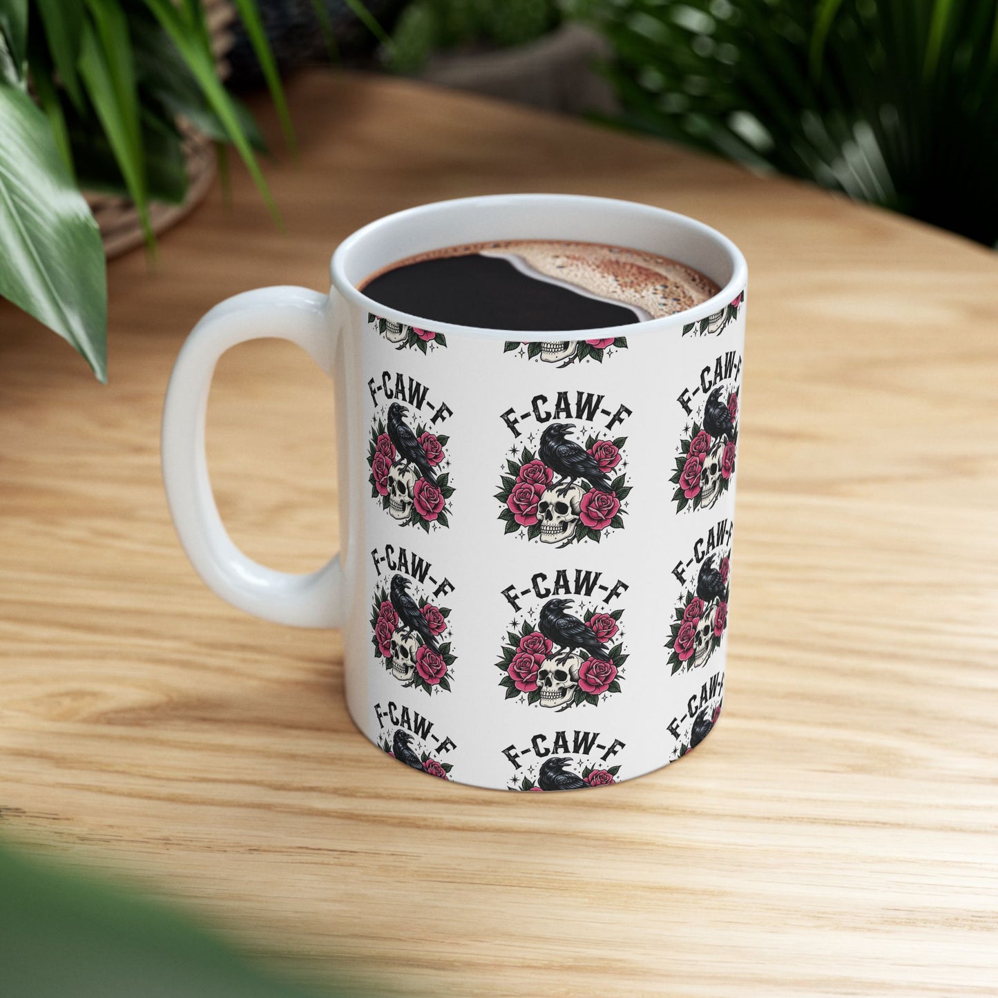 Crow lover Ceramic Mug, (11oz, 15oz)