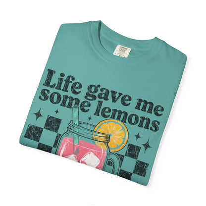 Christian Lemonade Graphic Tee — "Life Gave Me Some Lemons" Faith T-Shirt