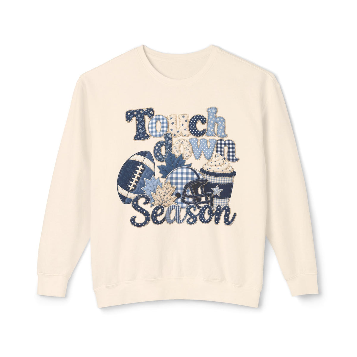 Grandma's and Nana's Touchdown game day Crewneck Sweatshirt