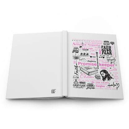 Faith Words Hardcover Journal — Christian Inspirational Scripture & Prayer Notebook