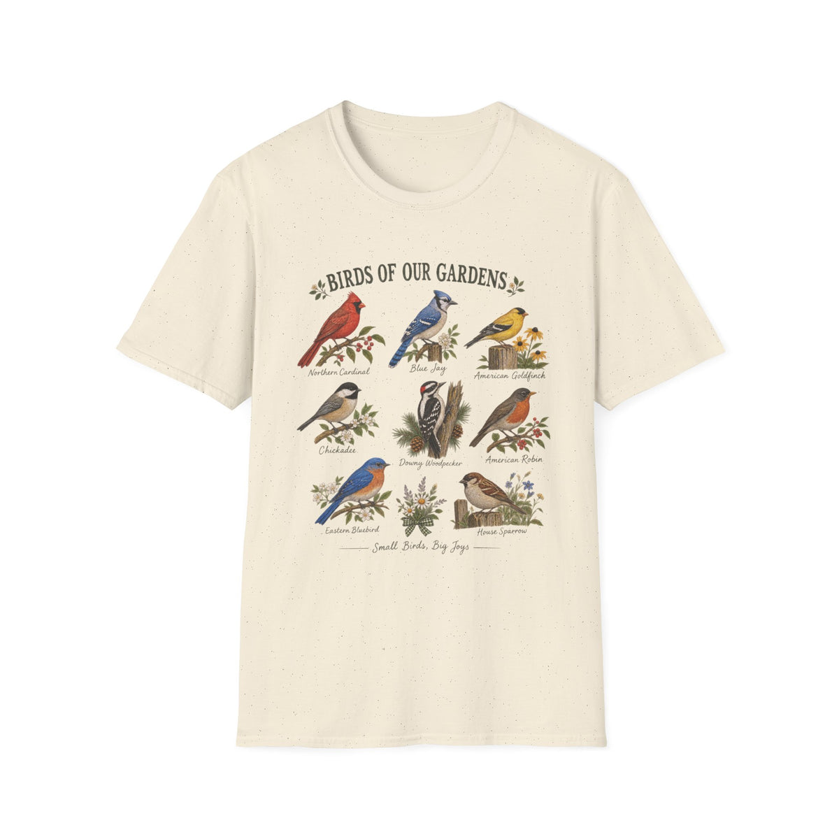 Birds of Our Gardens Birdwatching T-Shirt