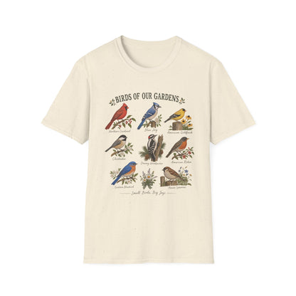 Birds of Our Gardens Birdwatching T-Shirt