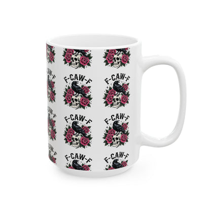 Crow lover Ceramic Mug, (11oz, 15oz)