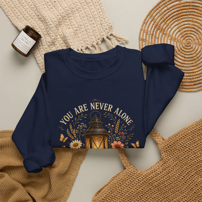 You are never alone sweatshirt
