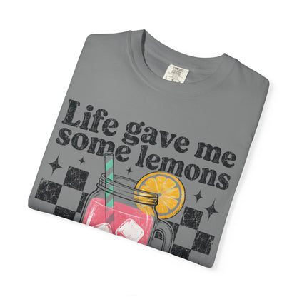 Christian Lemonade Graphic Tee — "Life Gave Me Some Lemons" Faith T-Shirt