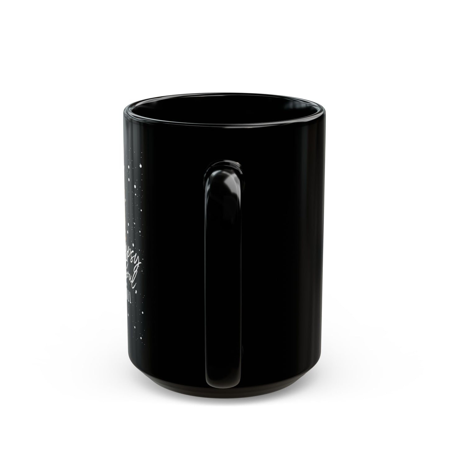 Leopard Print Taste Gypsy Soul Rock and Roll Black Rocker Mug (11oz, 15oz)