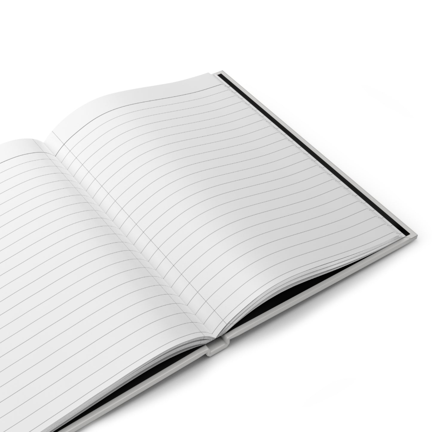 Halloween Coffee Journal — "Freshly Boo'd Coffee Served With Scream & Sugar" Hardcover Notebook