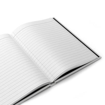 Halloween Coffee Journal — "Freshly Boo'd Coffee Served With Scream & Sugar" Hardcover Notebook