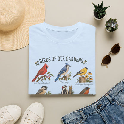 Birds of Our Gardens Birdwatching T-Shirt