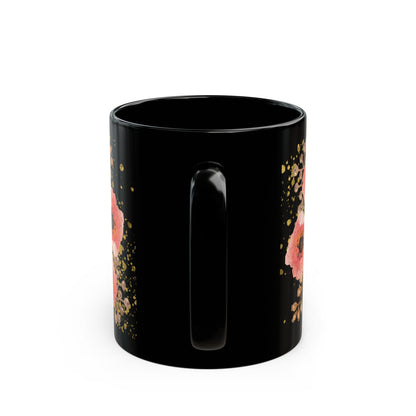 Pink Floral Coffee Mug