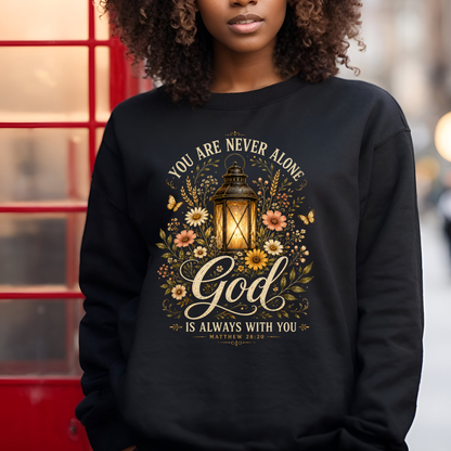 You are never alone sweatshirt