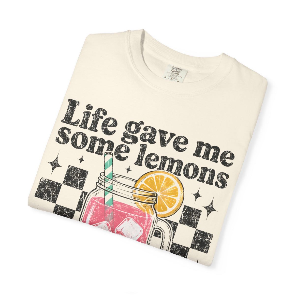 Christian Lemonade Graphic Tee — "Life Gave Me Some Lemons" Faith T-Shirt