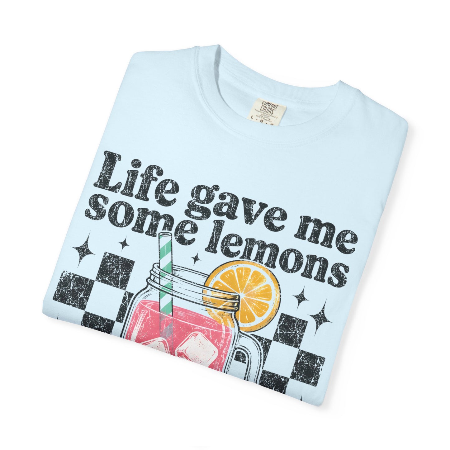 Christian Lemonade Graphic Tee — "Life Gave Me Some Lemons" Faith T-Shirt