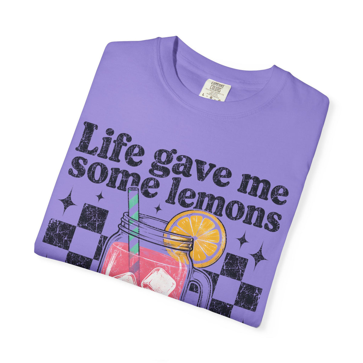Christian Lemonade Graphic Tee — "Life Gave Me Some Lemons" Faith T-Shirt