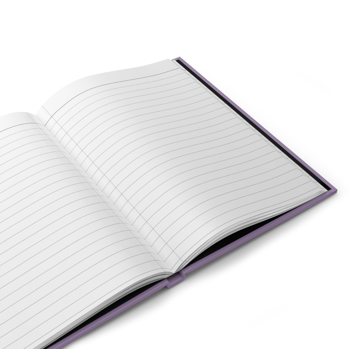 Hardcover Journal — "Just Pray" Inspirational Prayer Notebook (Matte Lavender)
