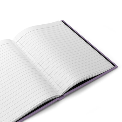 Hardcover Journal — "Just Pray" Inspirational Prayer Notebook (Matte Lavender)