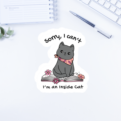 Sorry. I can't. I'm an inside cat.