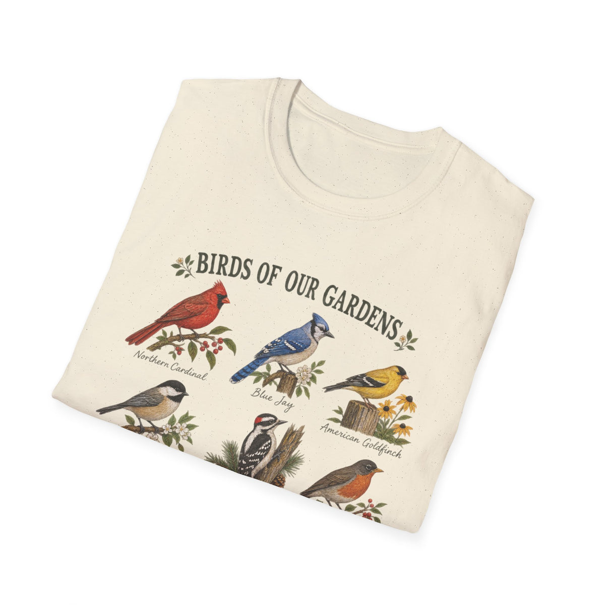 Birds of Our Gardens Birdwatching T-Shirt
