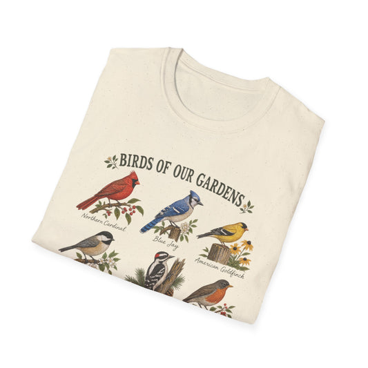 Birds of Our Gardens Birdwatching T-Shirt
