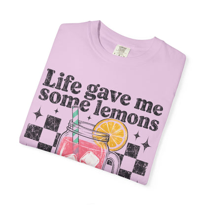 Christian Lemonade Graphic Tee — "Life Gave Me Some Lemons" Faith T-Shirt