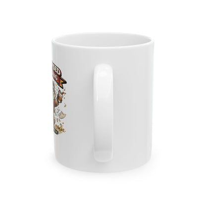 Unsupervised And Thriving Ceramic Mug, (11oz, 15oz)