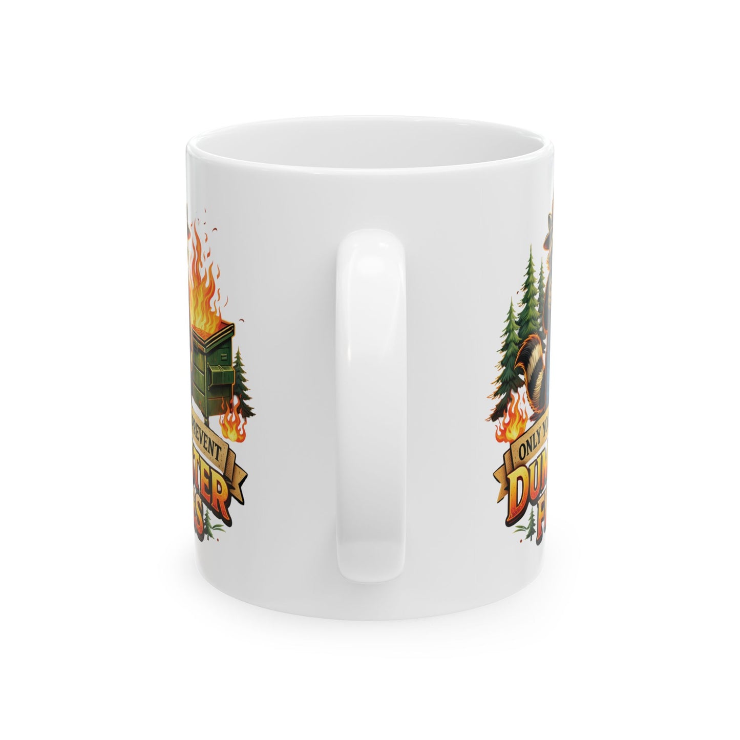 Camping Dad Mug — 'Loyalty Over Danger' Outdoor Camping Coffee Cup (11oz, 15oz)