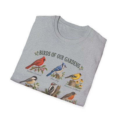 Birds of Our Gardens Birdwatching T-Shirt