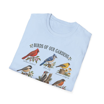 Birds of Our Gardens Birdwatching T-Shirt