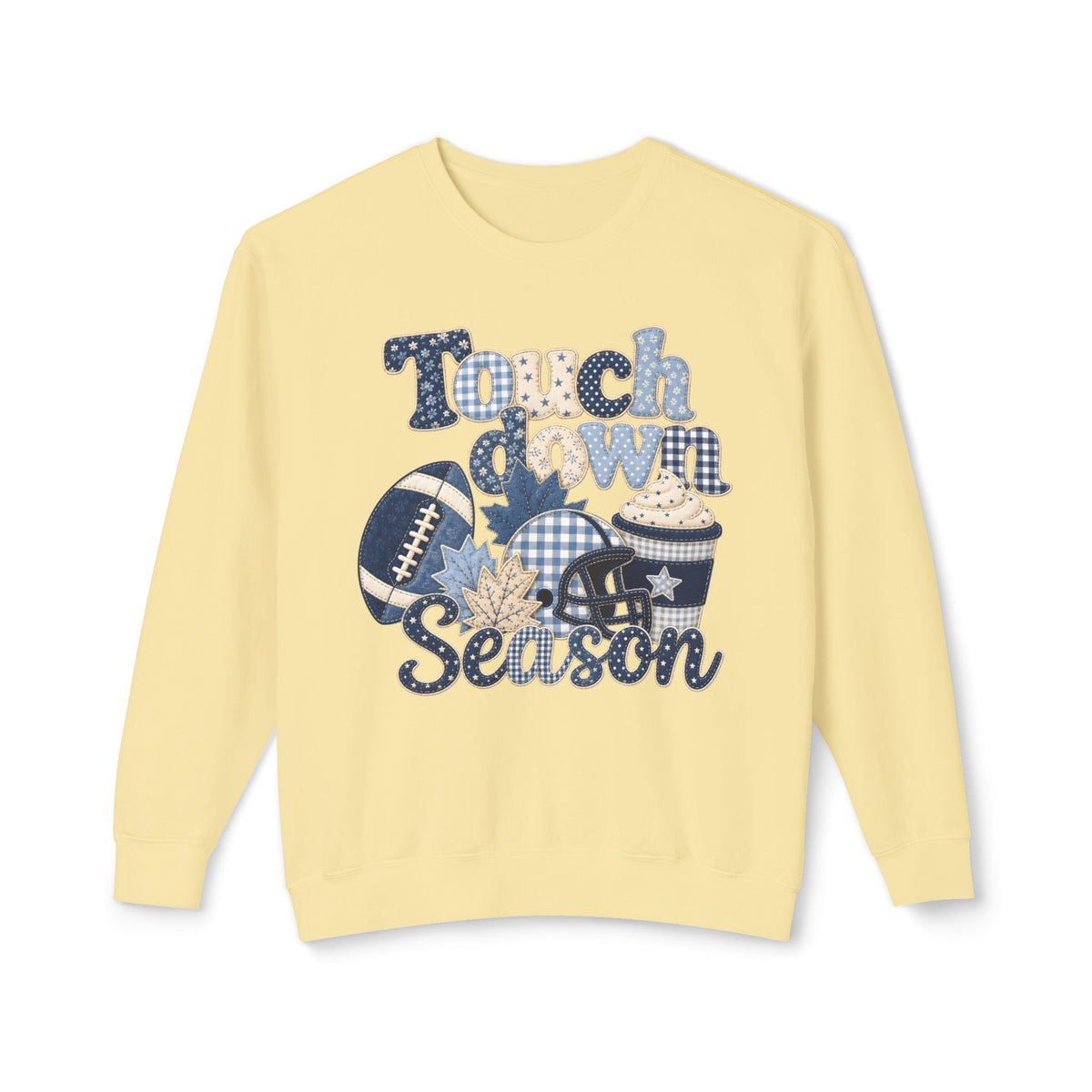 Grandma's and Nana's Touchdown game day Crewneck Sweatshirt