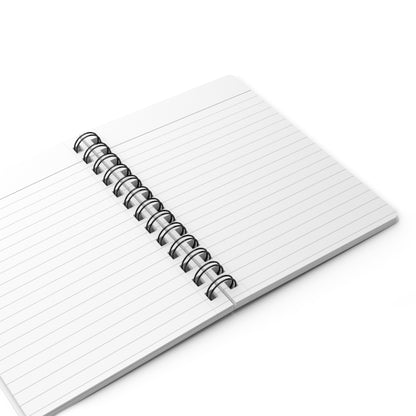 Cat Lover Spiral Notebook — “Cats Make Me Happy, Humans Make My Head Hurt” Ruled Journal