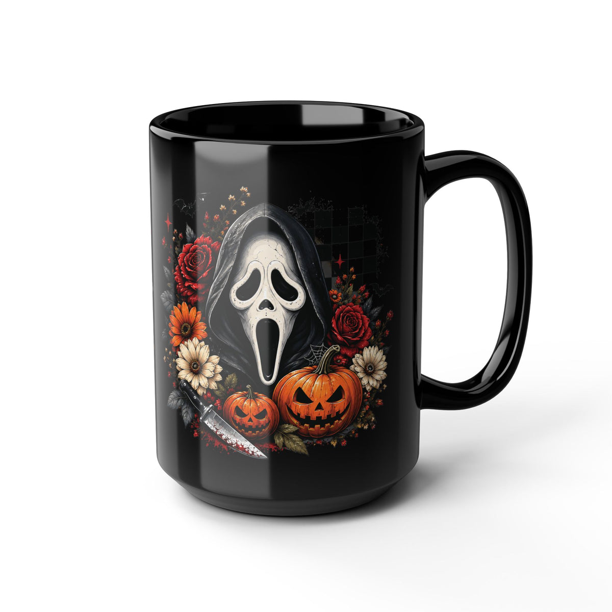 Scream Mask Halloween Mug (15oz)