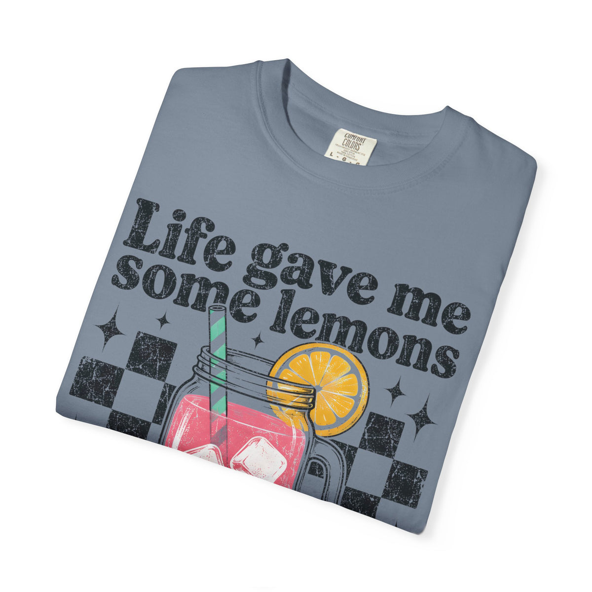 Christian Lemonade Graphic Tee — "Life Gave Me Some Lemons" Faith T-Shirt