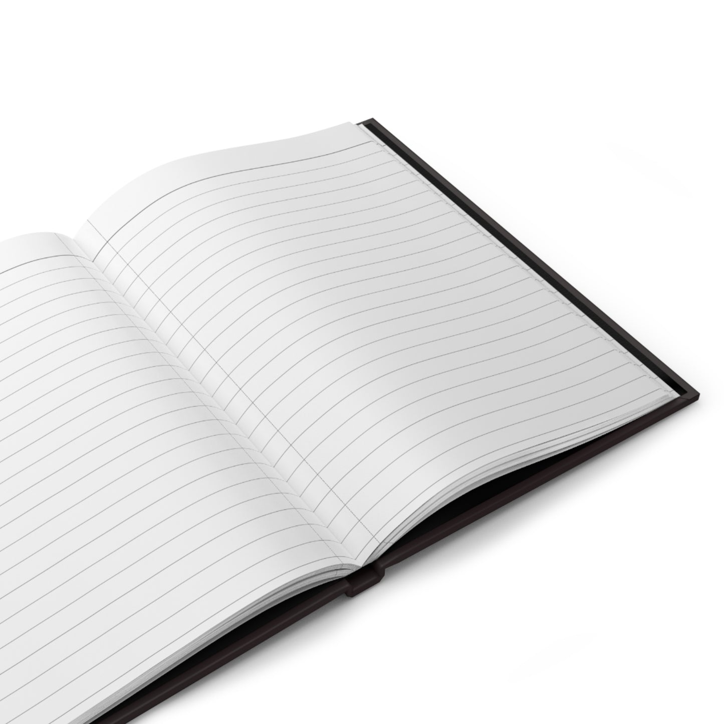 Love Ethics Hardcover Journal — Matte Black Inspirational Notebook for Boundaries, Respect & Morals